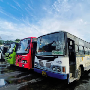 bus timings from deulgaon-raja